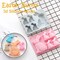 2-Pack Easter Bunny Chocolate Molds Set, 3D Cute Easter Bunny Silicone Mold for Baking Easter Treats Chocolate, Cake, Jelly, Fudge, Pudding